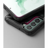 Husa Samsung Galaxy S22+ (Plus) 5G, Ringke Fusion X Design, Camo Negru