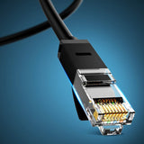 Cablu internet mufa RJ45 Cat 6 Ugreen, 1.5m, 1000Mbps, Negru