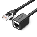 Cablu Ethernet mufa RJ45 Cat 6 Ugreen, 5m, 1000Mbps, Negru