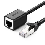 Cablu Ethernet mufa RJ45 Cat 6 Ugreen, 5m, 1000Mbps, Negru