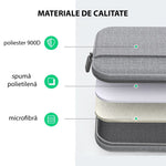 Geanta premium Ugreen pentru laptop / ultrabook 13" - 13.9", universala, Gri
