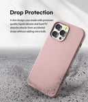 Husa iPhone 13 Pro Max, Goospery Silicone, interior microfibra, roz
