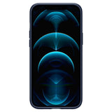 Husa Apple iPhone 12 Pro Max, Spigen Liquid Air, Blue