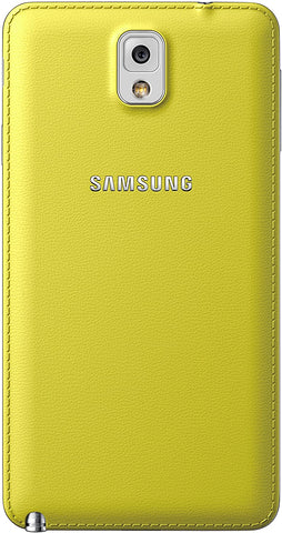 Capac Original Baterie Samsung Galaxy Note 3 Galben