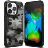 Husa iPhone 14 Pro, Ringke, Fusion X, Design Camo, Black