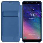 Husa Galaxy A6+ (Plus) 2018, Originala Samsung, Wallet Cover, Orchid Blue