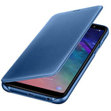 Husa Galaxy A6+ (Plus) 2018, Originala Samsung, Wallet Cover, Orchid Blue