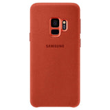 Husa Galaxy S9 G960, Originala Samsung, Alcantara, Rosu