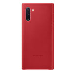 Husa Galaxy Note 10, Originala Samsung, Leather Samsung, Red