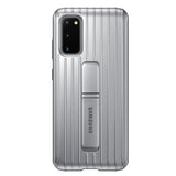 Husa Galaxy S20, Originala Samsung, Protective Standing Cover, Silver