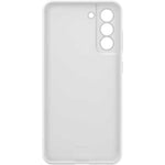 Husa Galaxy S21 FE, Originala Samsung, Silicone Cover, Alb