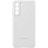 Husa Galaxy S21 FE, Originala Samsung, Silicone Cover, Alb