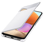 Husa Galaxy A72, Originala Samsung S-View Wallet Cover, Alb