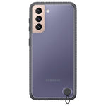 Husa Galaxy S21 5G, Originala Samsung, Clear Protective Cover, Negru