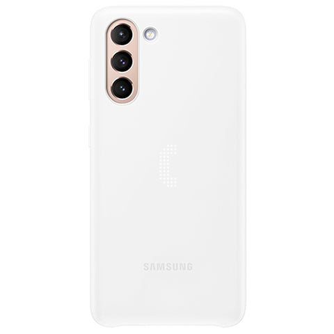 Husa Galaxy S21+ (Plus), Originala Samsung, Smart LED Cover, White