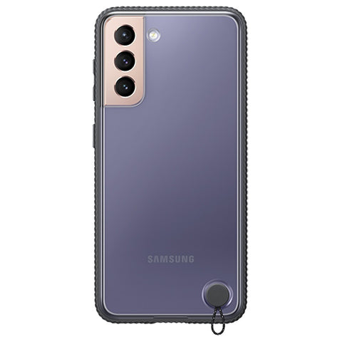 Husa Galaxy S21+ (Plus), Originala Samsung, Clear Protective Cover, Black