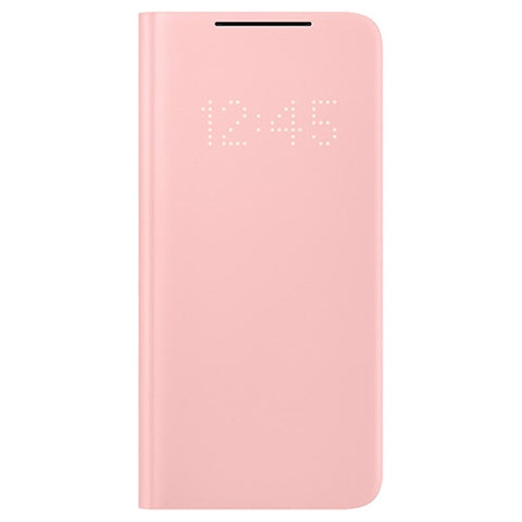 Husa Galaxy S21+ (Plus), Originala Samsung, Smart LED View Cover, Pink