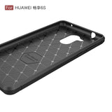 Husa Huawei Enjoy 6s - CUBZ Series Carbon Negru