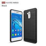 Husa Huawei Enjoy 6s - CUBZ Series Carbon Negru