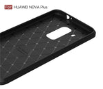 Husa Huawei Nova Plus / G9 Plus - CUBZ Series Carbon Negru