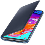 Husa Galaxy A70 (2019), Originala Samsung, Wallet Cover, Negru