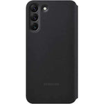Husa Galaxy S22+ (Plus), Originala Samsung, Smart Clear View Cover (EE), EF-ZS906CBEGEE, Black