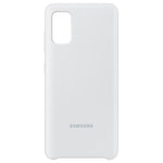 Husa Galaxy A41, Originala Samsung, Cover Silicone, Alb