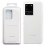 Husa Galaxy S20 Ultra, Originala Samsung, Silicone Cover, White