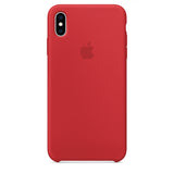 Husa iPhone XS Max, Originala Apple, Silicone Case, Rosu