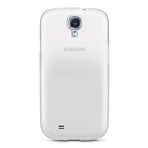 Husa pastic Samsung Galaxy S4 - Belkin, alb, semitransparent