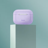 Husa pentru Apple Airpods Pro - Baseus Ultra Slim, silicon, violet