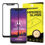 Folie Sticla Wozinsky Super Tough Motorola Moto One, FullCover, Case Friendly, Negru