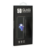 Folie sticla iPhone 13, 5D, Full Glue, Negru