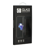 Folie sticla iPhone 13 Pro, 5D, Full Glue, Negru