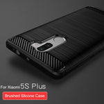 Husa Xiaomi Mi 5s Plus - CUBZ Series Carbon Negru
