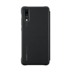 Husa P20, Originala Huawei, Flip Cover, Black