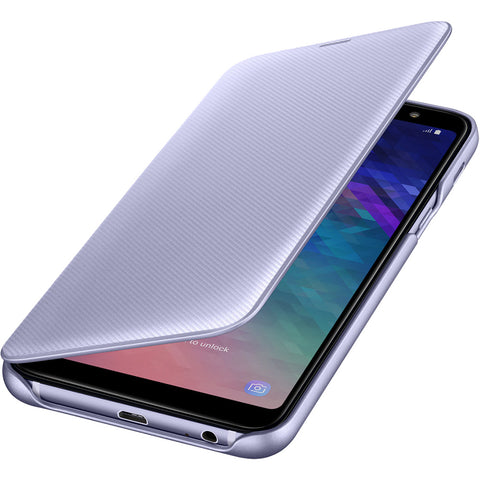 Husa Originala Samsung Wallet Cover Galaxy A6+ (Plus) 2018, Purple
