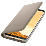 Husa Galaxy S8+, (Plus), Originala Samsung, LED View Cover, Gold