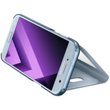 Husa Galaxy A5 (2017) A520F, Originala Samsung, S View, Flip, Albastru