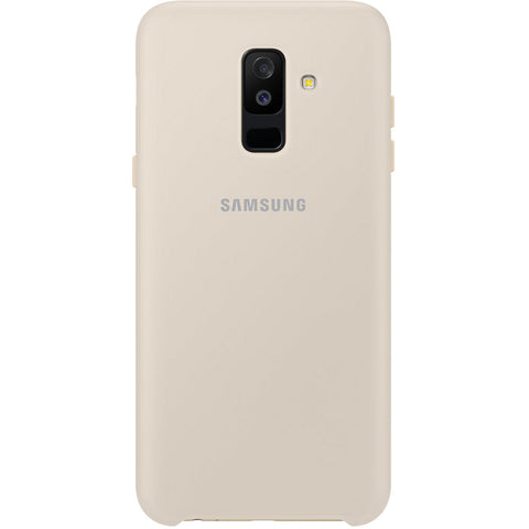 Husa Galaxy A6+ Plus (2018), Originala Samsung, Dual Layer, Gold