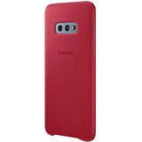 Husa Galaxy S10e Originala Samsung, Leather, G970, Red