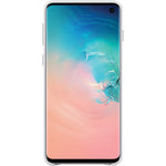 Husa Galaxy S10, Originala Samsung, Cover Leather, Alb