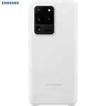 Husa Galaxy S20 Ultra, Originala Samsung, Silicone Cover, White