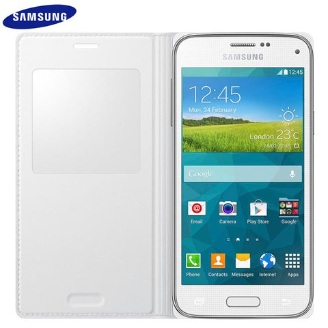 club Wither carbon Husa Originala Samsung Galaxy S5 Mini G800 alba – RO GSM