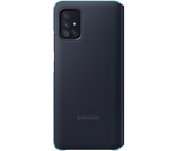 Husa Galaxy A51 (5G), A516, Originala Samsung, S View Wallet, Negru