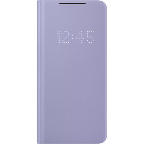 Husa Galaxy S21+ (Plus), Originala Samsung, Smart LED View Cover, Violet