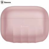 Husa pentru Apple Airpods Pro - Baseus Shell Silica, roz