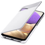 Husa Galaxy A32 (5G), Originala Samsung, Smart S View, Wallet Cover, Alb