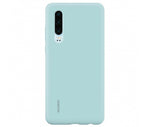 Husa Huawei P30 Originala, TPU Silicone Car Case, Bleu