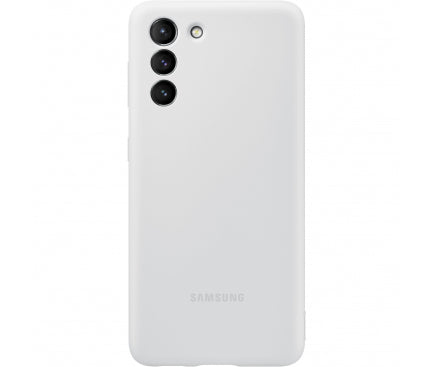Husa Galaxy S21+ (Plus), Originala Samsung, Silicone Cover, Gri Deschis